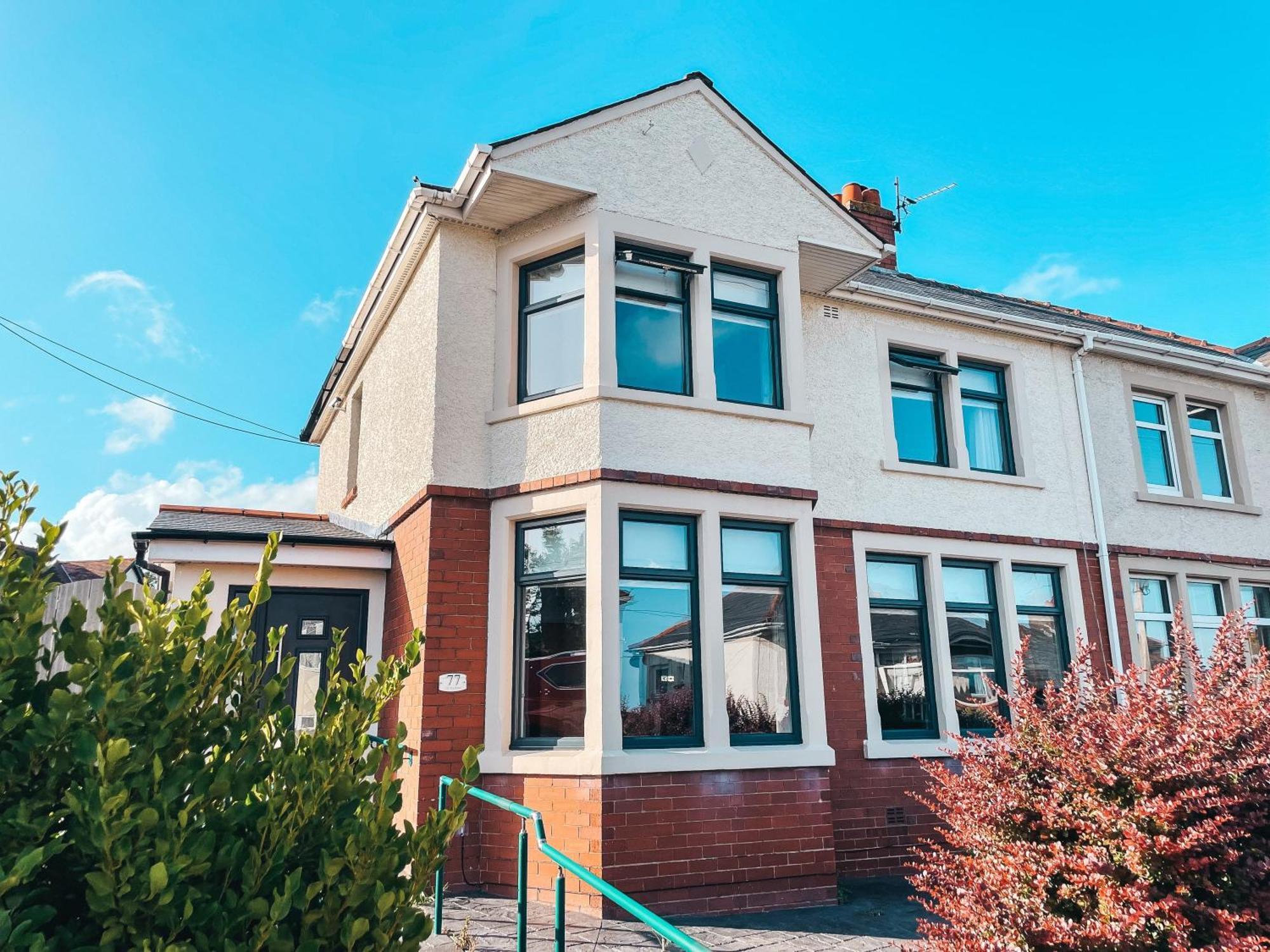 Ty Fry Gardens Villa Cardiff Luaran gambar